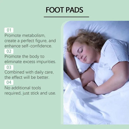 Deep Cleansing Foot Pads for Detox & Relaxation | Internal Toxin Removal, Pain Relief, Better Sleep & Circulation for Men & Women (Buy 1 Get 1 Free) Pack of 2x5 patches each